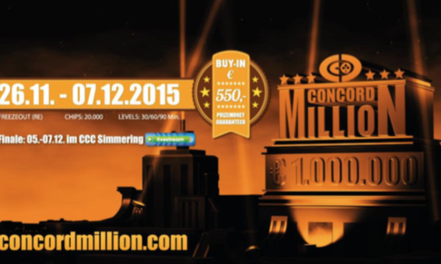 Die Concord Million V ist da – Der Kampf um € 1.000.000 beginnt
