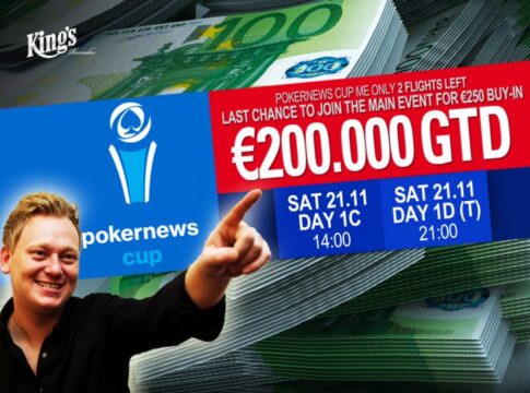 Pokernews Cup mit 200.000€ GTD – Last Chance am Samstag um 14 Uhr Tag 1C und 21 Uhr Tag 1D