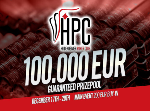 100.000€ GTD beim HPC Main Event im King´s Casino – Heute 19 Uhr Starttag 1B und um 20 Uhr King´s Hold´em Adventure mit 10.000€ GTD!