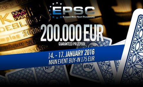 Unfassbare 660 Entries an Starttag 1b des EPSC Main Events – Heute, Samstag den 16.01. Starttag 1c (12 Uhr) und 1d (16 Uhr)!