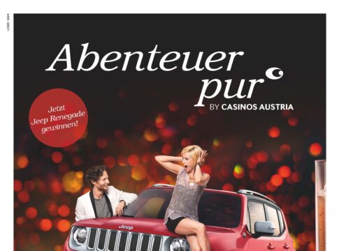 Casinos Austria verlost 11 Jeep Renegade