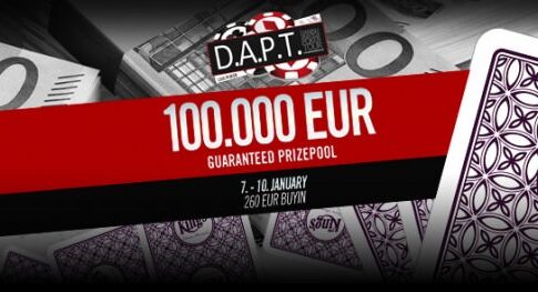 DAPT Main-Event mit 100.000€ GTD Tag 1C heute ab 14 Uhr – Robin Wasserbauer sichert sich den Chiplead an Tag 1B