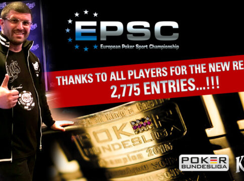 Unglaubliche 2.775 Entries beim EPSC Main Event im King’s! – €69.465 für den Sieger!