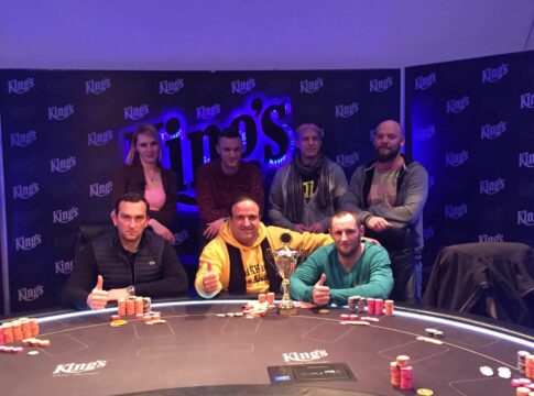 Full House bei den „German Masters of Poker“ im King’s! – 779 Entries – Massendeal!