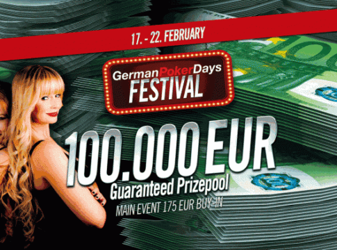 Startschuss des German Poker Days Festival im King´s Casino – Heute €8.000 GTD Opening!