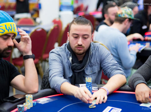 Gilles Bernies aus Deutschland ist weiterhin auf Kurs beim EPT Dublin Main Event!