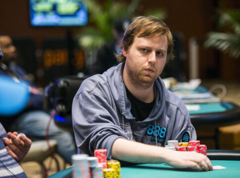 Weltmeister Joe McKeehen am Final Table der WPT Borgata Winter Open