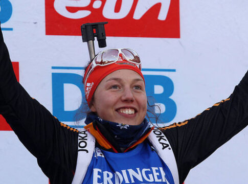 Biathlon Frauen Pokljuka Verfolgung – Laura Dahlmeier wird gejagt
