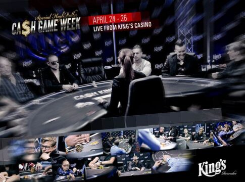 Neun Stunden High Roller Cash Game Marathon aus dem King’s Casino im Replay!