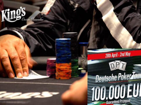 Deutsche Poker Tour zu Gast im King´s – Main Event startet mit 102 Entries an Tag 1a
