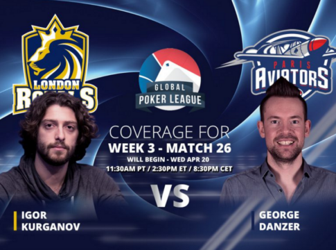 Global Poker League Live – Start der Heads-Up Matches ab 18.00 Uhr!