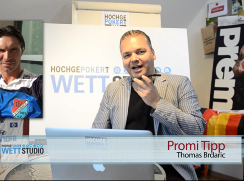Das Wettstudio: Thomas Brdaric mit dem Promitipp & neue 3-er Kombis von Jan Peter Jachtmann