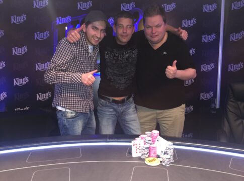 Der Spring Poker Main Event im King’s hat drei Gewinner!