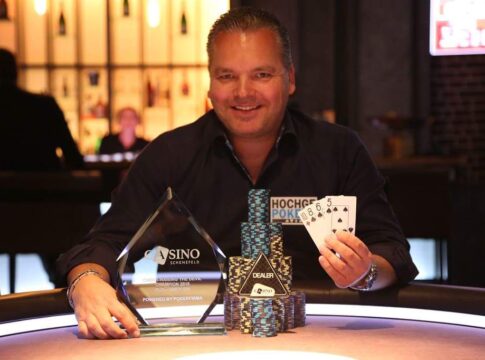 Hochgepokert Chef Jan-Peter Jachtmann gewinnt das PLO Event der Pokerfirma im Casino Schenefeld!