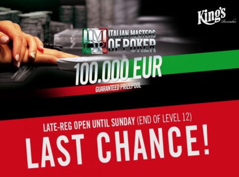 Overlay im King’s? Letzte Chance auf €100.000 beim IMOP Main Event! & Zwei Side Events am Sonntag!