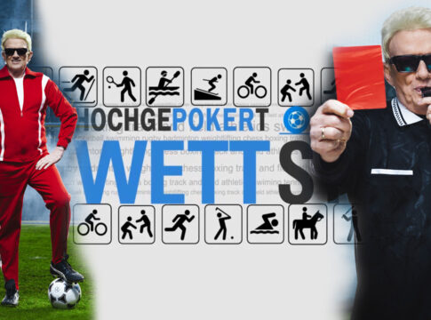 Das Wettstudio mit Kultsänger Heino und der „Arschkarte“!