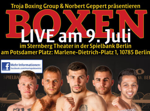 Große Box-Gala am 09. Juli in der Spielbank Berlin!