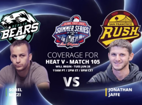 GPL Summer Series Heat V – Sorel Mizzi vs Jonathan Jaffe live ab 20.00 Uhr
