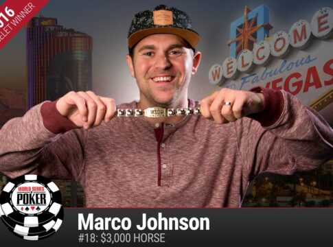 Zweiter WSOP-Titel für Marco Johnson im $3.000 H-O.R.S.E Turnier
