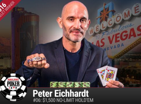 Peter Eichhardt aus Schweden holt sich das Bracelet in WSOP Event #6