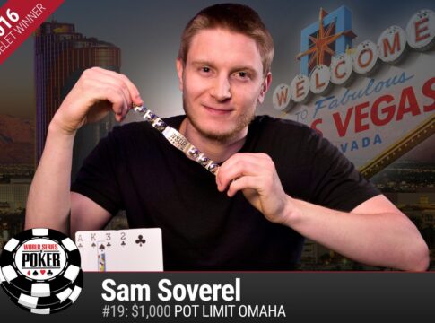 WSOP Event #19 – Sam Soverel holt beim $1.000 Pot-Limit Omaha sein erstes Bracelet