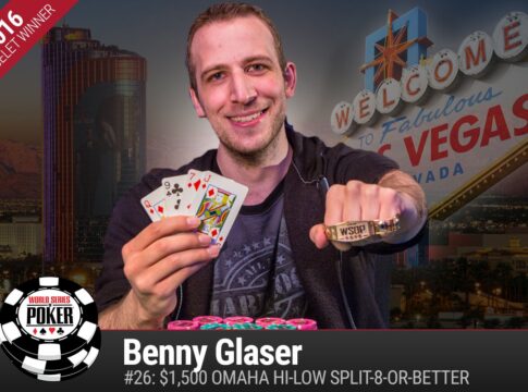 WSOP Event #26 – Benny Glaser gewinnt das goldene Armband beim Omaha High/Low!