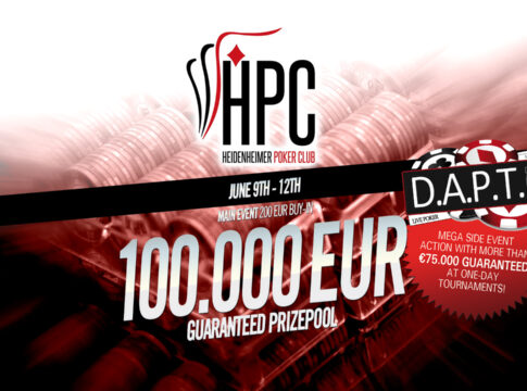 Dänische Doppelführung nach Tag 1a beim HPC Main Event im King´s – Heute ME Tag 1b und das D.A.P.T. Big Friday!