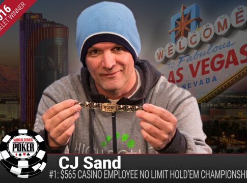 CJ Sand ist der erste Bracelet Gewinner bei der WSOP