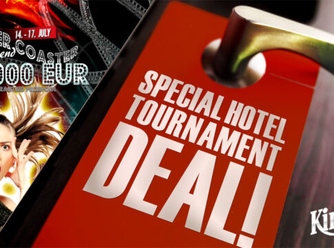 Hotelzimmer mit Achterbahnfahrt – Spare bis zu 70% auf das Hotelzimmer zum Roller Coaster Weekend!