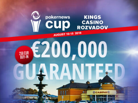 Unglaubliche 200.000€ garantiert für nur 250€ Buy-In – Vom 11.08.16 bis zum 15.08.16 steigt der Pokernews Cup im King’s Casino!