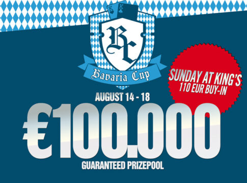 Am Sonntag startet im King’s Casino Rozvadov der Bavaria Cup mit €100.000 garantiert für nur €110 Buy-In!