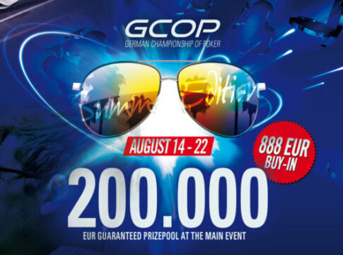 Late Registration im GCOP Main Event heute noch bis 14.00 Uhr geöffnet, das Highroller Event beginnt um 16.00 Uhr!