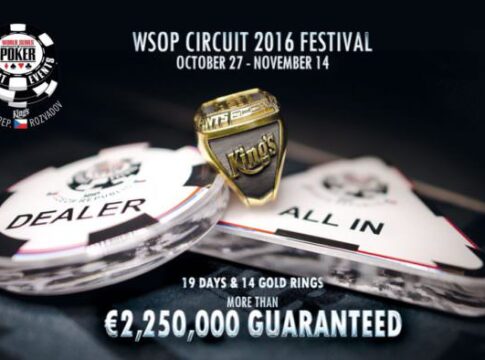 Die WSOP kehrt mit 14 Circuit Ring Turnieren zurück ins King’s! €1.000.000 GTD im Main Event!