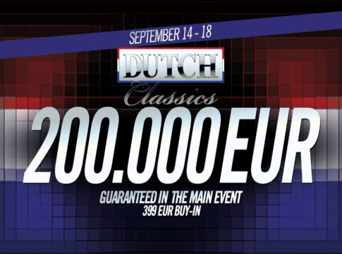 Mourad Tounnouti legt vor an Tag 1A beim Dutch Classics Main Event im King´s