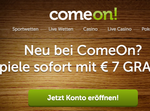 €100 Wettbonus oder €7 gratis Guthaben für alle Neukunden auf ComeOn