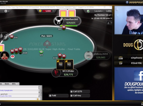 $102.000 Super Highroller WCOOP – Doug Polk kommentiert live