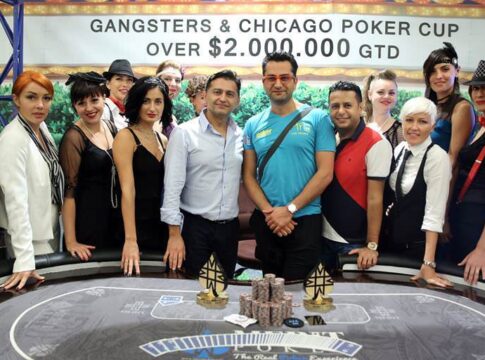 Antonio Esfandiari geteilter Sieger beim Gangsters & Chicago Poker Cup