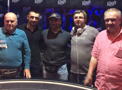 5-way Deal beendet das King’s IMOP Pot Limit Omaha Side Event!