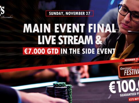 Ab 19:00 Uhr das Finale des King’s GDP Main Event im Livestream!