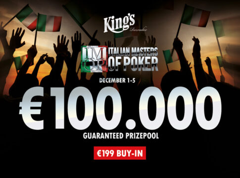 Die Italiener stürmen das King’s und kämpfen bei der IMoP um garantierte €100.000!