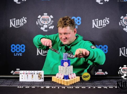 Michal Roman Kadziela ist der Stud-Champion beim WSOP Circuit im King´s