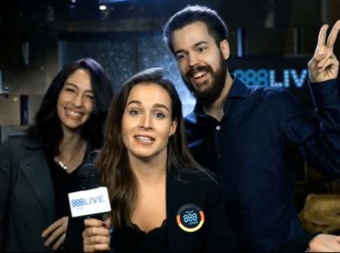 888 Poker – Interview Prank mit Natalie Hof und Dominik Nitsche!