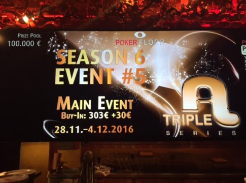 192 Entries am Tag 1A im Triple A Series Main Event in Berlin