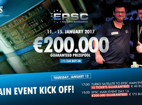 Valerio Marino gewinnt das EPSC Opening Event und Start des Main Event am Donnerstag!