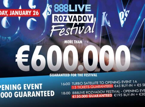Start des 888Live Opening Event am Donnerstag & Pasquale Braco gewinnt das Mixed Event am Mittwoch!