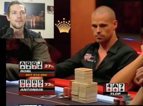 Patrik Antonius mit unglaublichem Pech beim PLO gegen Andrew Robl