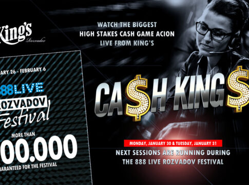 Neue Ca$hKing$ Folgen während des 888Live Rozvadov Festivals – Am 30. und 31. Januar!