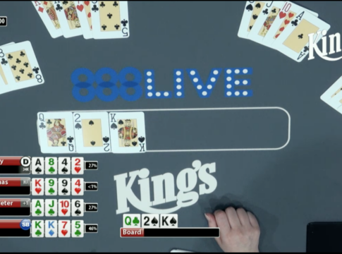Replay der ersten Cash Kings Session aus dem King´s – PLO €100/€100