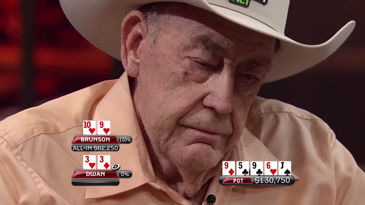 Poker Brunson Hand Poker Brunson Hand