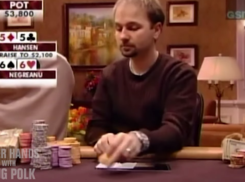 Poker Hands with Doug Polk – Gus Hansen mit Quads gegen Negreanu´s Full House